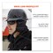 Ergodyne N-Ferno 6840 2-Layer Poly Regular Winter Liner, Fleece/Polyester, One Size Fits Most, Black 16840 - alternate 10